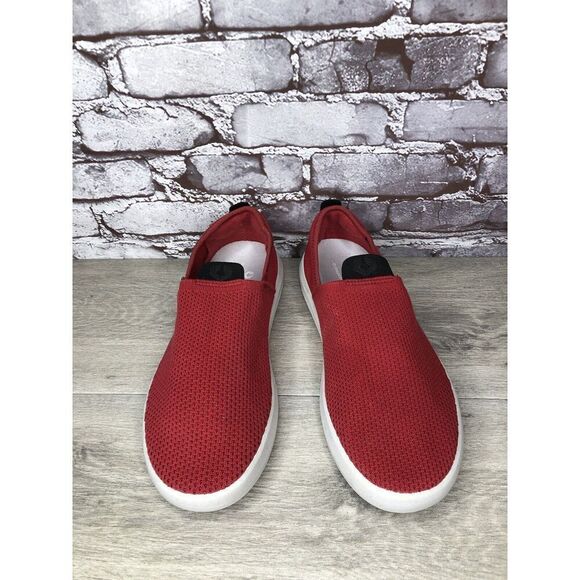 Roll Recovery Red Mesh Slip On Casual Comfort Loafer Shoes Men Sz 43EU/10M US main image 7